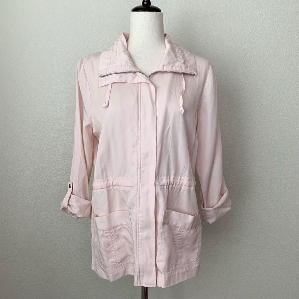 NWT Christopher & Banks 100% Lyocell Women’s Lightweight Jacket, Sz Small
